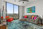 Open concept throughout with floor to ceiling slider windows and gorgeous views 